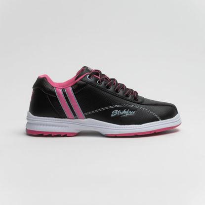 Picture of KR Strikeforce Women's Starr Black Pink Blue Right Hand Bowling Shoes