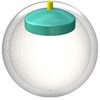 Picture of Storm Ice Ocean Blue White Bowling Ball
