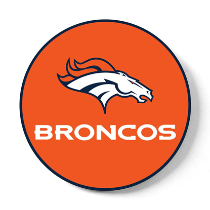 Picture of KR Strikeforce NFL Denver Broncos Round Rubber Bowling Shammy