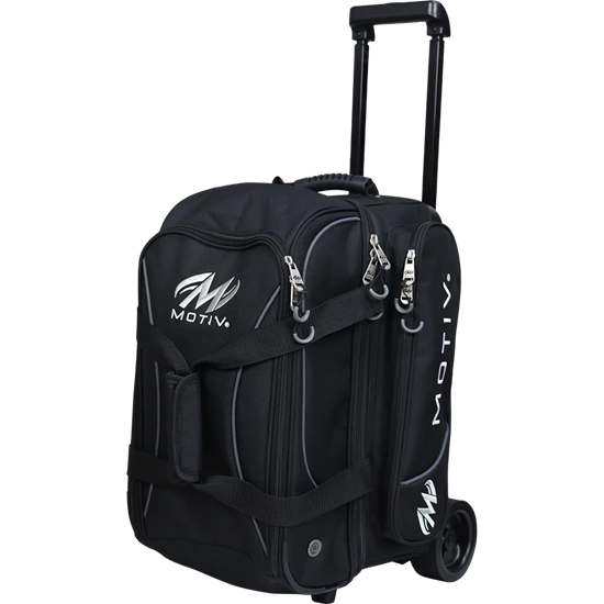 Picture of Motiv Velocity 2 Ball Double Roller Covert Black Bowling Bag