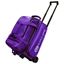 Picture of VISE 2 Ball Economy Double Roller Purple Bowling Bag