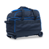 Picture of Brunswick Zone Double 2 Ball Roller Blue Bowling Bag