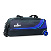 Picture of Brunswick Punisher Plus 3 Ball Triple Tote Black Blue Bowling Bag