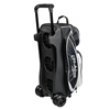 Picture of KR Strikeforce Drive 3 Ball Triple Roller Black White Bowling Bag