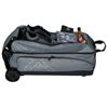 Picture of KR Hybrid X 3 Ball Triple Roller Charcoal Bowling Bag