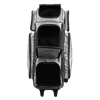 Picture of KR Strikeforce Royal Flush 4 x 4 Roller Silver Black Bowling Bag